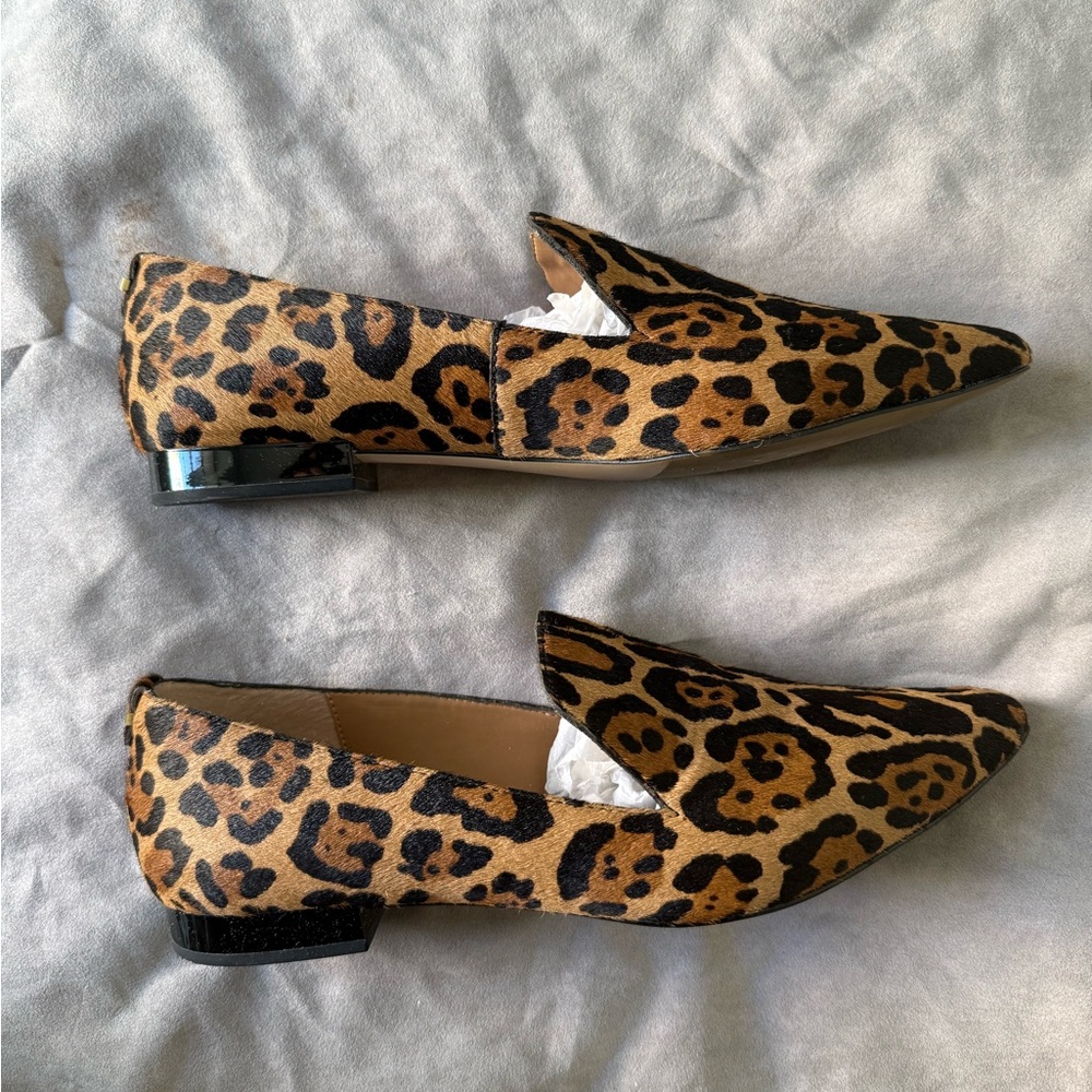 Calvin Klein Animal Print Loafers